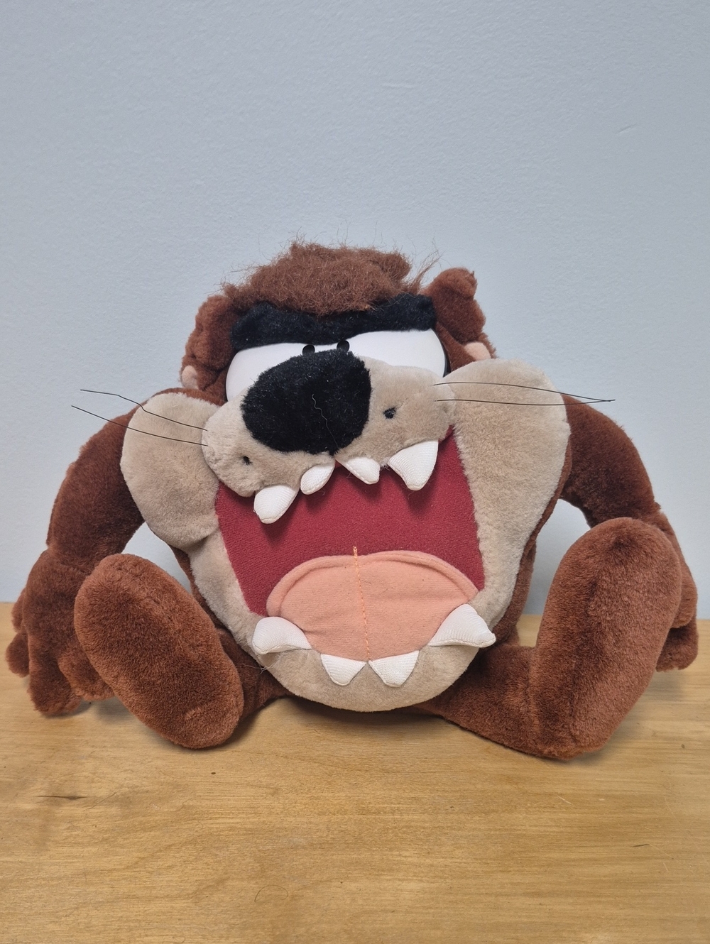Taz Looney Tunes Plush - Brown & Tan